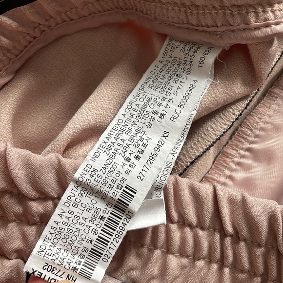 Zara pale pink pants XS - Picture 5 of 6